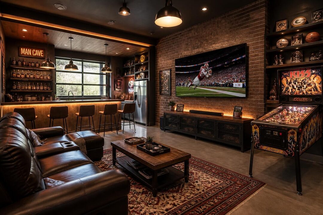 discover creative mancave ideas to transform your space into a stylish and comfortable retreat perfect for relaxation and entertainment.