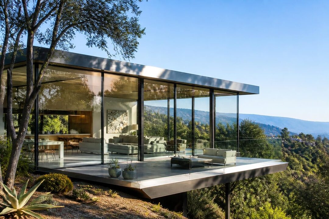discover the unique features of a stunning glass house in california, blending modern architecture with breathtaking natural views.