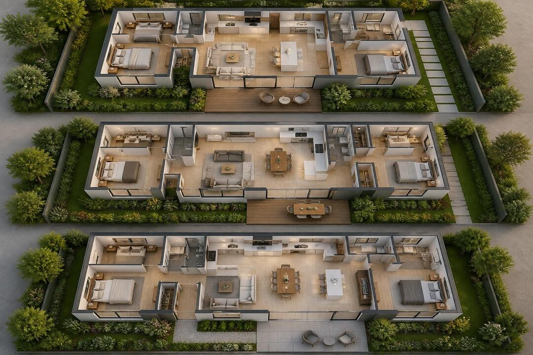 explore smart and practical three-bedroom single storey house plans designed for modern living, offering efficient layouts that maximize comfort and style.