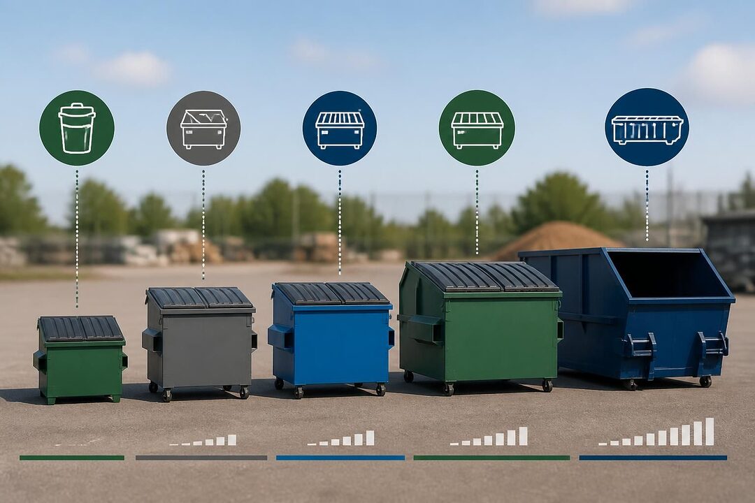 explore our comprehensive dumpster sizes chart to choose the perfect container for efficient waste management and disposal.