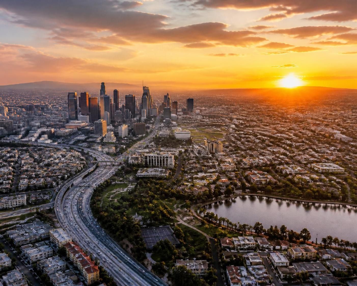 discover the stunning aerial views of los angeles, california, and explore the vibrant cityscape from above with our immersive guide.