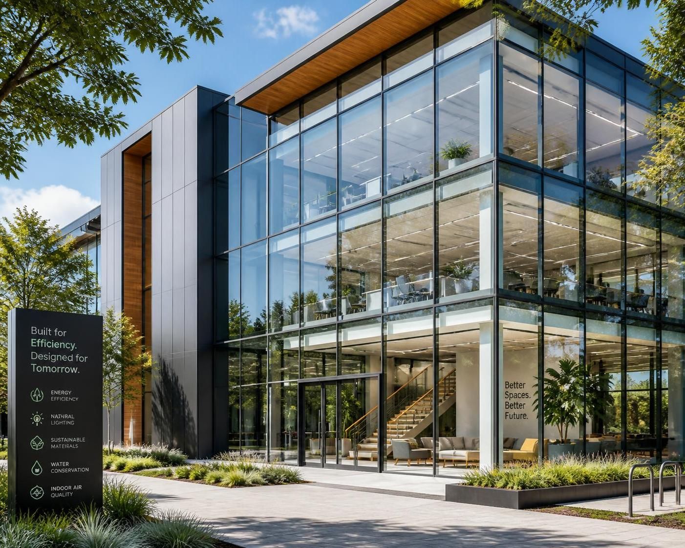 explore the advantages of commercial building glass, including energy efficiency, aesthetic appeal, and durability, along with its diverse applications in modern architecture.