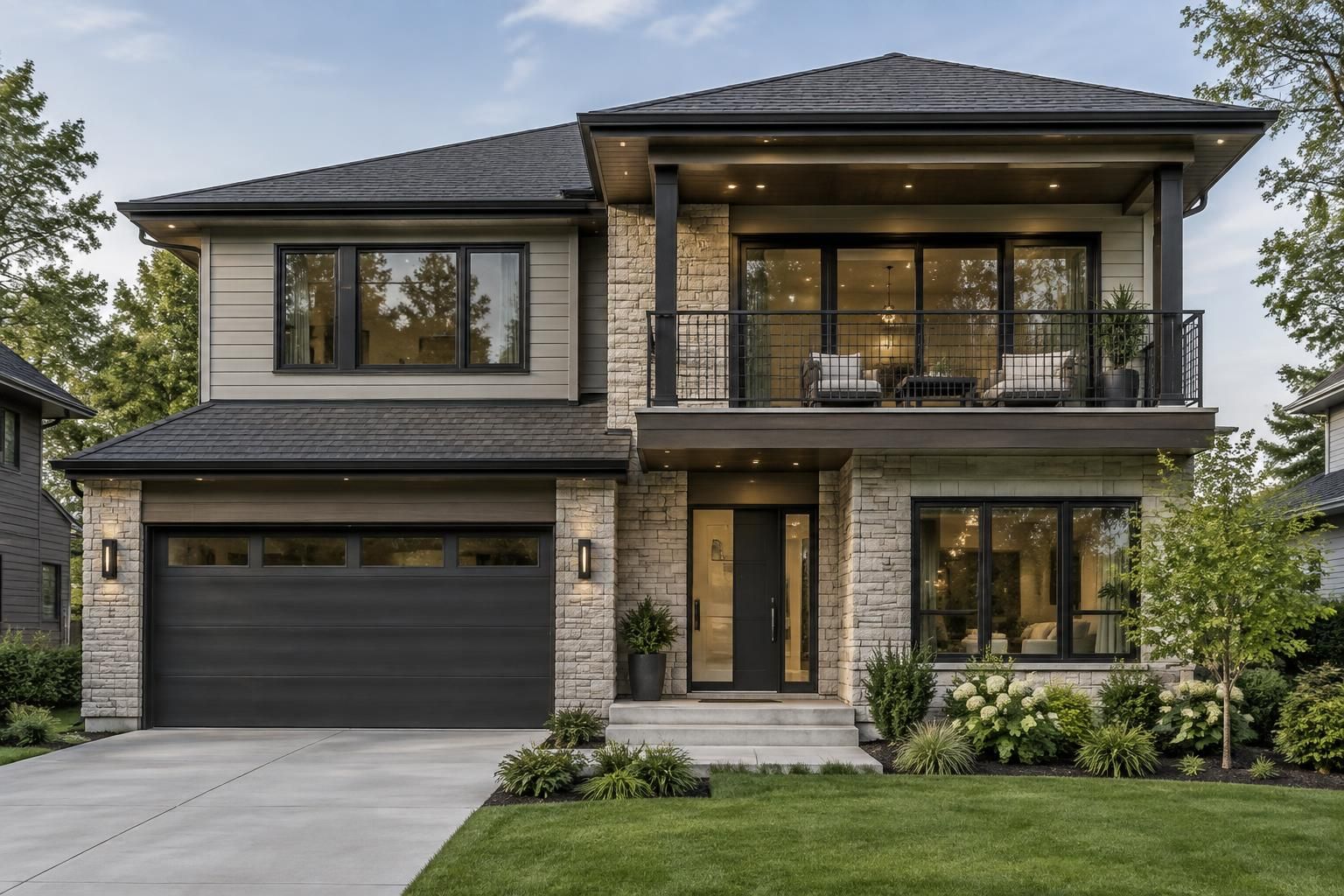 explore two-storey house plans with balconies, featuring stylish design ideas, practical layouts, and benefits for indoor-outdoor living.